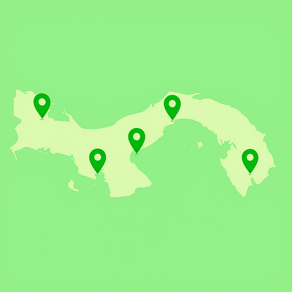 Mapa de Panamá